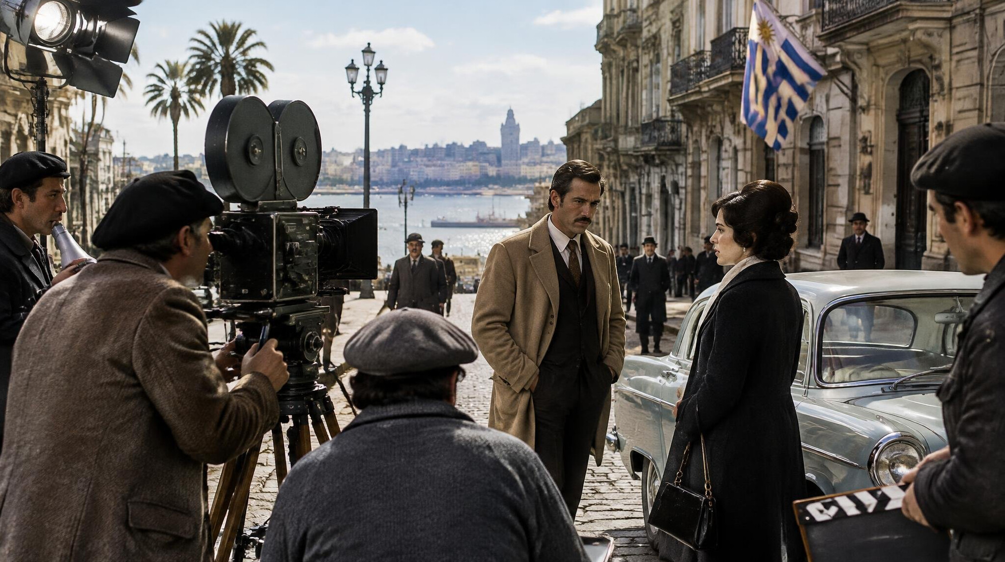 montevideo street film shoot