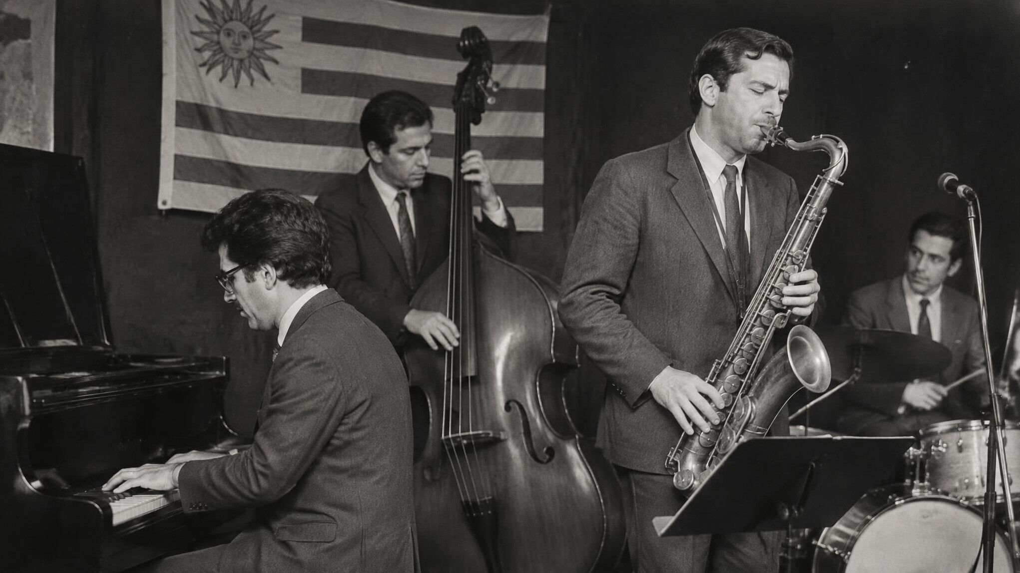 jazz musicians playing